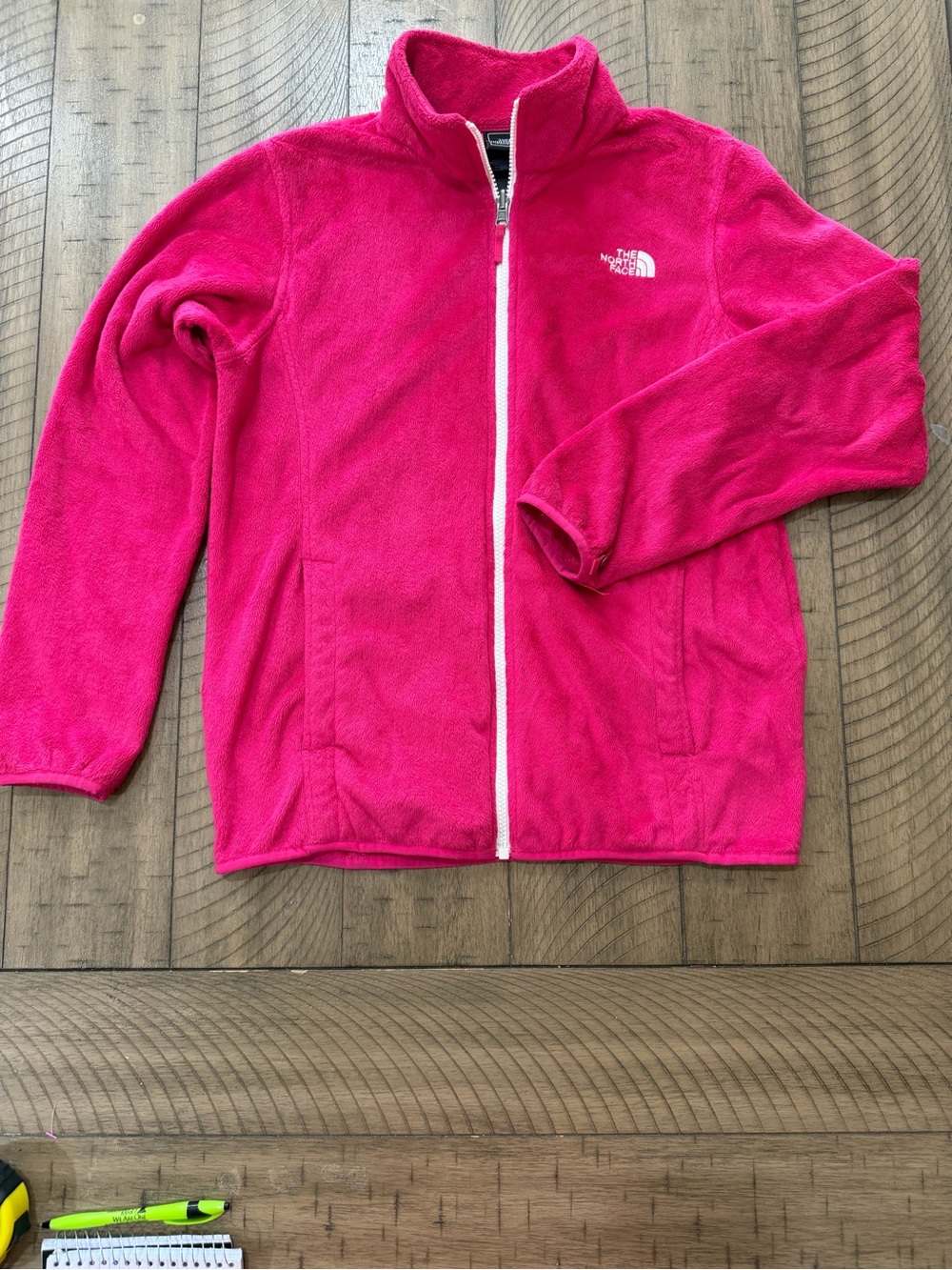 The North Face Kids' Full-Zip Fleece Jacket - Hot Pink